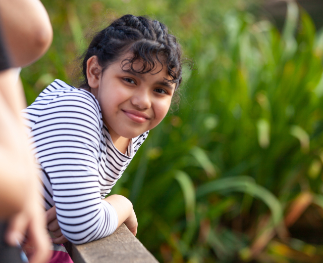 Child in the park